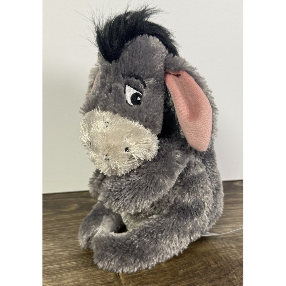 Disney Parks Eeyore‎ Plush Stuffed Animal Gray Donkey Winnie The Pooh 7 Inches